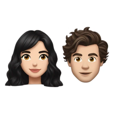 harry styles and dua lipa sticker