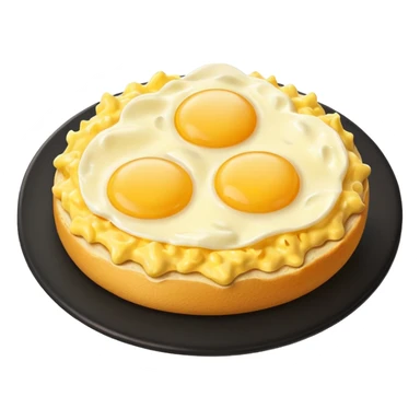 Cheesy eggs sticker