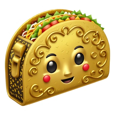 Taco Lucky block sticker