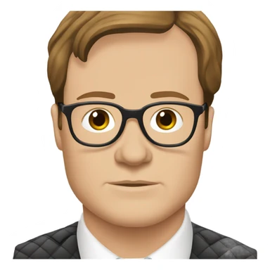 dwight schrute wearing chanel sticker