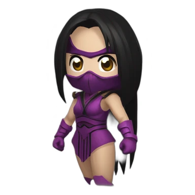 Mortal kombat mileena sticker