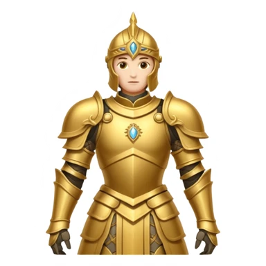 golden paladin sticker
