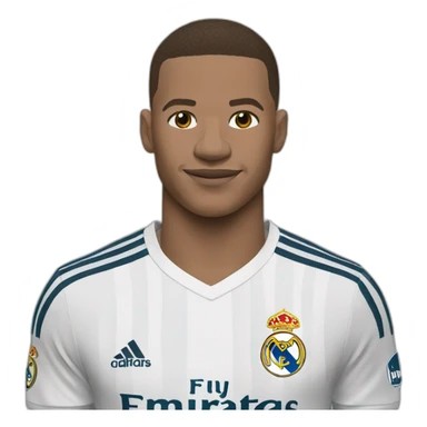 Mbappé Real Madrid sticker