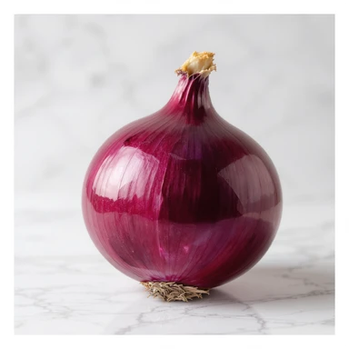 realistic red onion, isolated, no background sticker