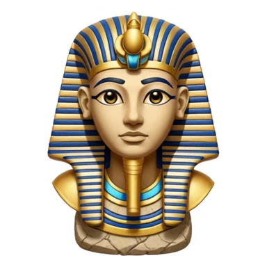 taştan yapılmıs Egyptian materyal sticker