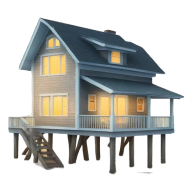 beach house  sticker