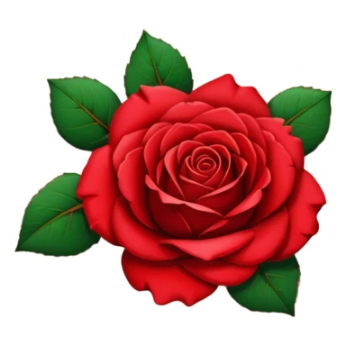 A fallen rose left on the floor sticker