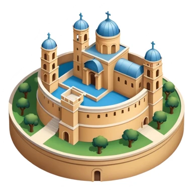 Saint Angel's Castel rome 
no frame, no squared style, no square above
aereal view from up sticker