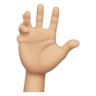 Pinching Hand sticker