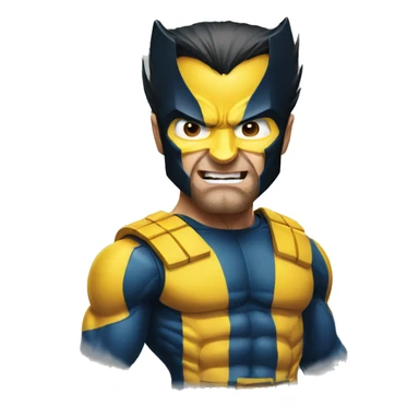 Wolverine from marvel  sticker