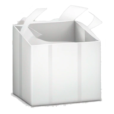  White box with words more accommodations sticker