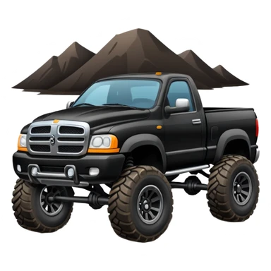 Need a SRT truck emoji that I can copy and paste with no guns on top sticker