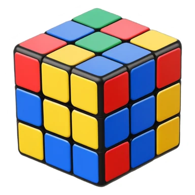 rubik's cube sticker