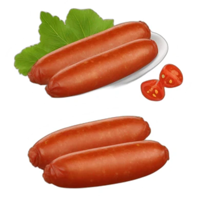 Plat de Rougail saucisse réunionnais sticker