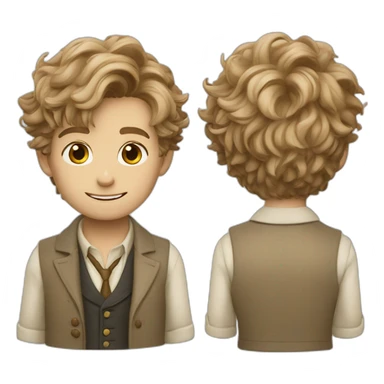 Newton Scamander (Fantastic Beasts Movie) sticker