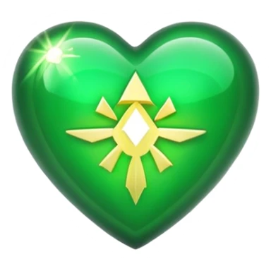 Zelda heart sticker
