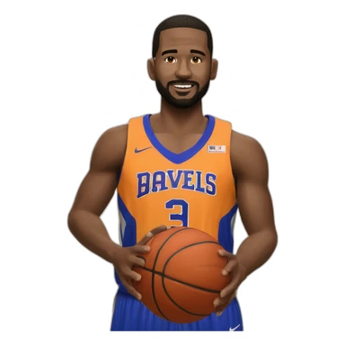 bote baloncesto sticker