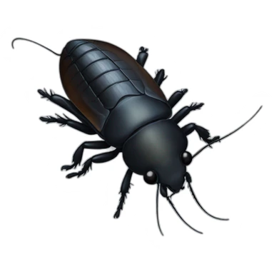 Black cockroaches sticker