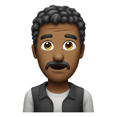 A man that smells really bad sticker