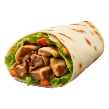 Shawarma wrap  sticker