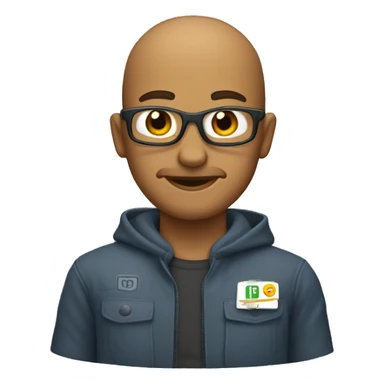 Tubarão com cartola sticker