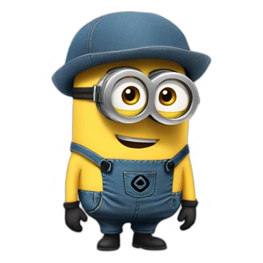 minion bob cute sticker