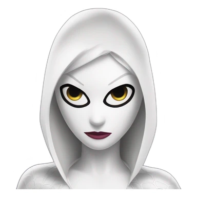 Spider-Gwen with mask sticker