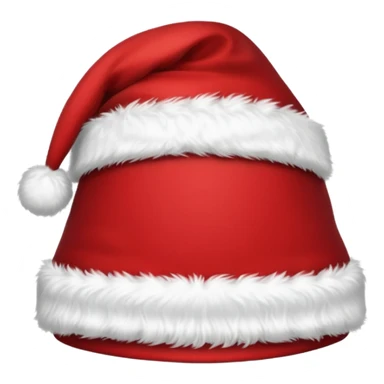 christmas santa hat alone, no face sticker