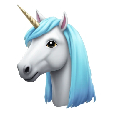 Unicorn wearing a hoodie  sticker