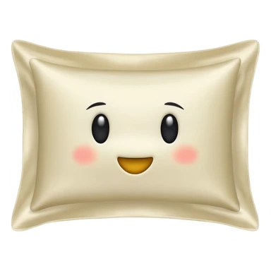 Silk pillow case sticker