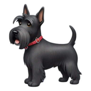 scottish-terrier-dog-walking sticker