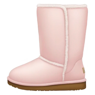 Light pink Ugg boots sticker