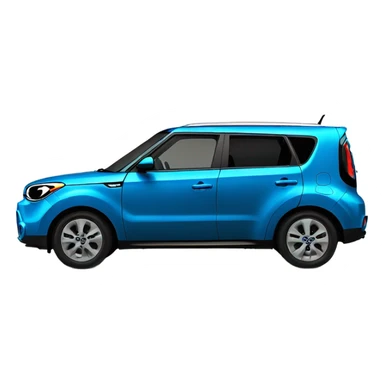 surf blue kia soul  sticker