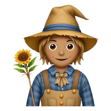 the scarecrow sticker