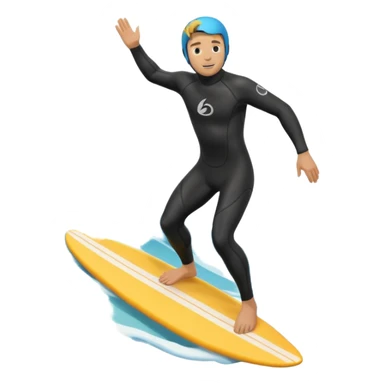 surfing sticker