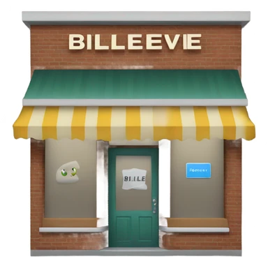 Store called "Billeive" sticker