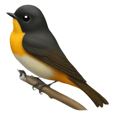 american redstart sticker