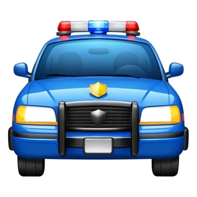 police car sticker