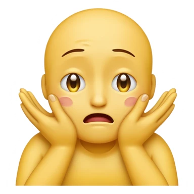 NO. I WANT AN CLASSIC EMOJI LIKE THIS 🫂 TO CRY sticker
