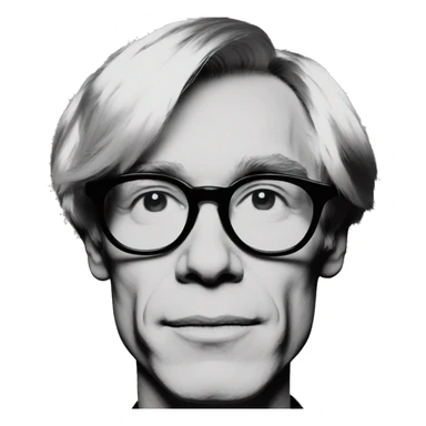 Andy Warhol art sticker