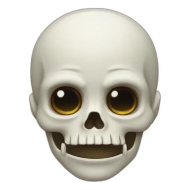 Sans le squelette sticker