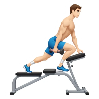 side-view seated calf-raise lower leg exercise sticker