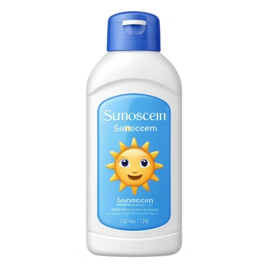 sunscreen sticker