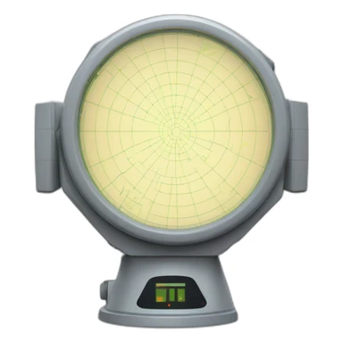 radar display scan sticker