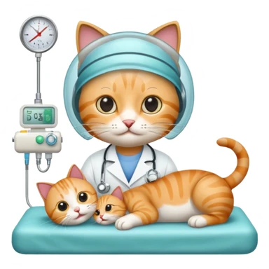 emergency surgeries on cats sticker
