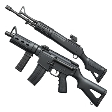 M16 service carbine rifle sticker