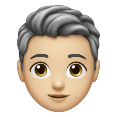 girl-with-blue-eyes-kisses-a-boy-with-a-hairstyle-like-David-Beckham's sticker