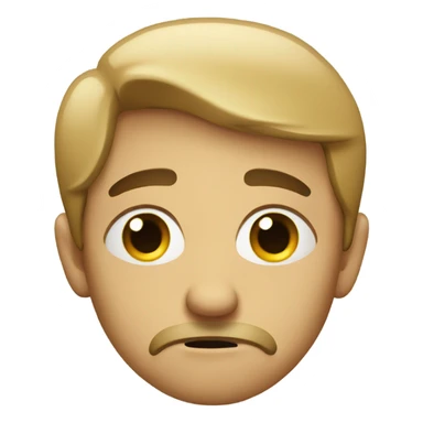 A disgusted side eye sticker