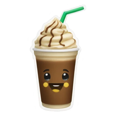 frappuccino  sticker