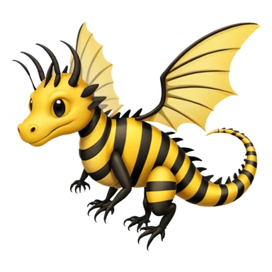 Dragon that’s a bee sticker